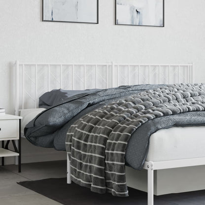 Metal Replace Headboard White 193 cm