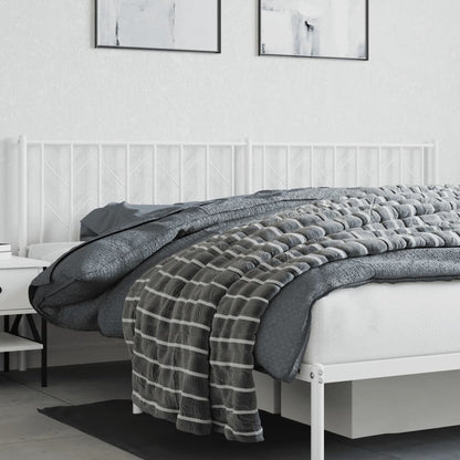 Metal Replace Headboard White 200 cm