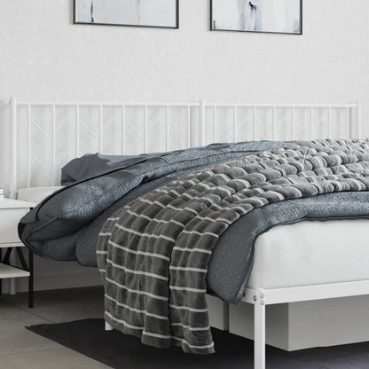Metal Replace Headboard White 200 cm