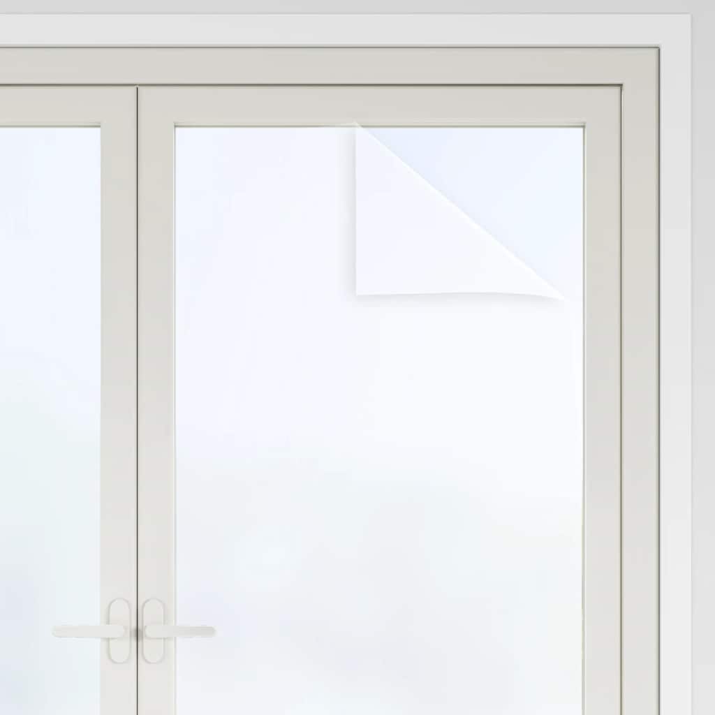 Window Films 5 pcs Static Frosted White PVC