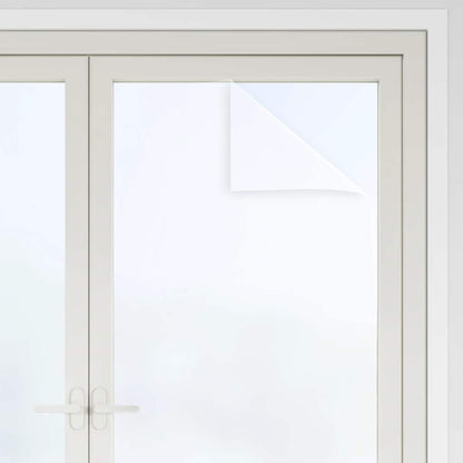 Window Films 5 pcs Static Frosted White PVC