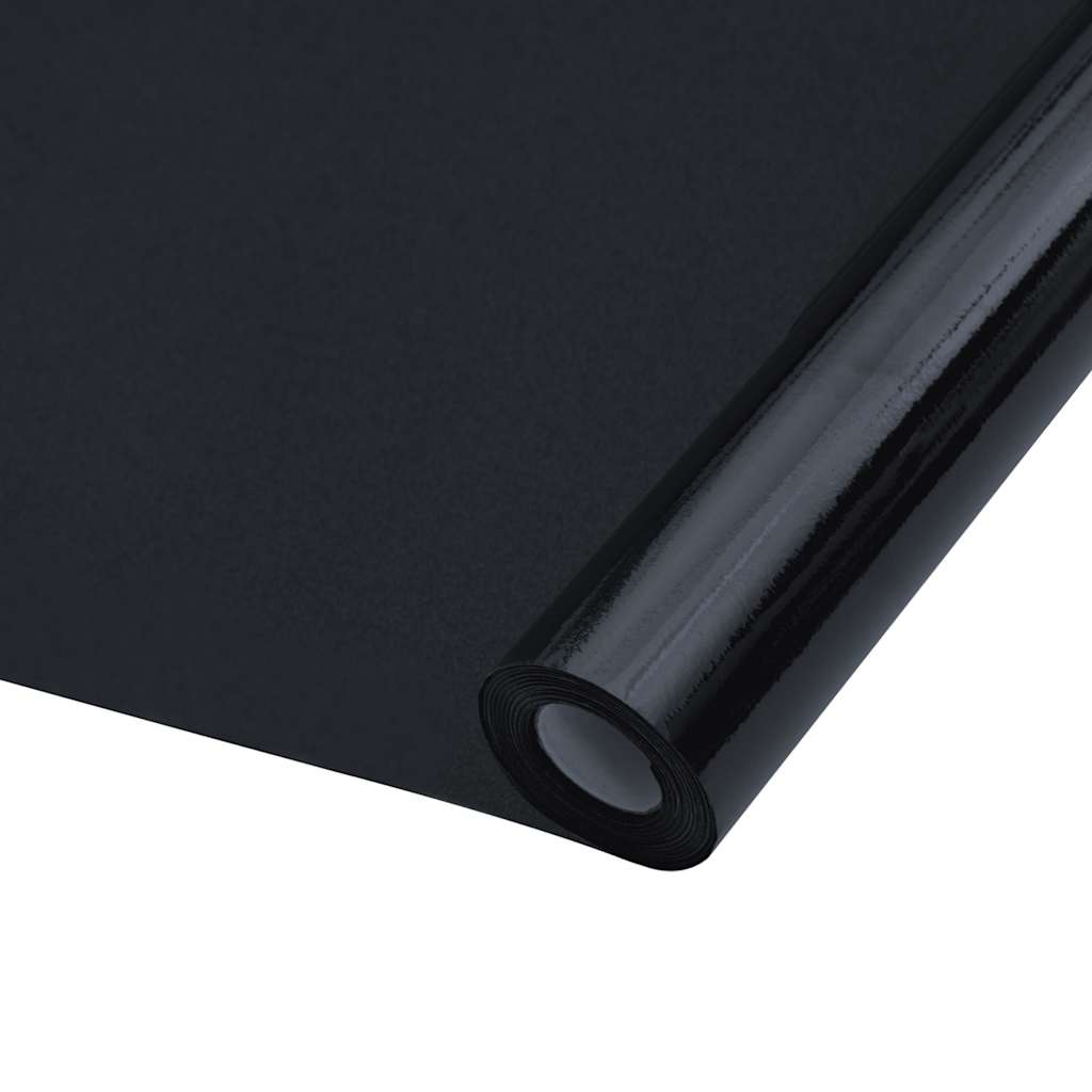 Window Films 3 pcs Static Frosted Black PVC