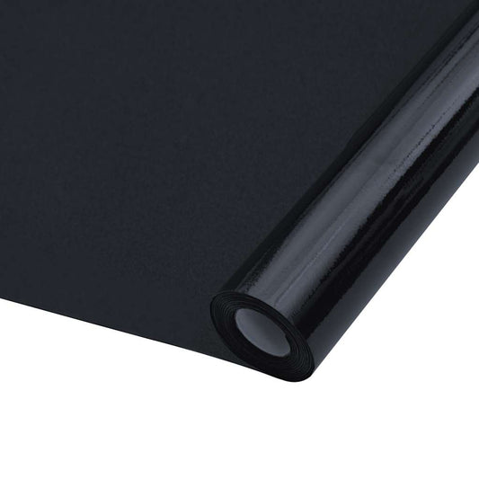Window Films 3 pcs Static Frosted Black PVC