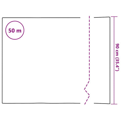 Window Films 3 pcs Static Frosted Black PVC