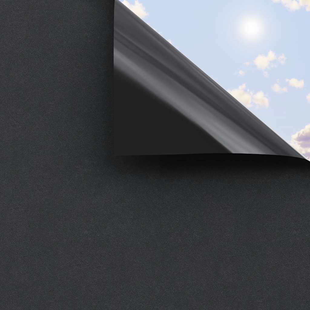 Window Films 5 pcs Static Frosted Black PVC