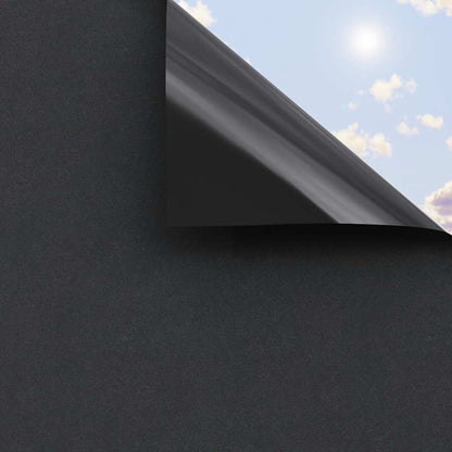 Window Films 5 pcs Static Frosted Black PVC