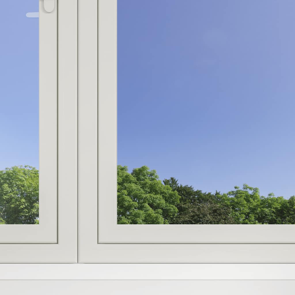 Solar Films 5 pcs Static Reflective Effect Silver PVC
