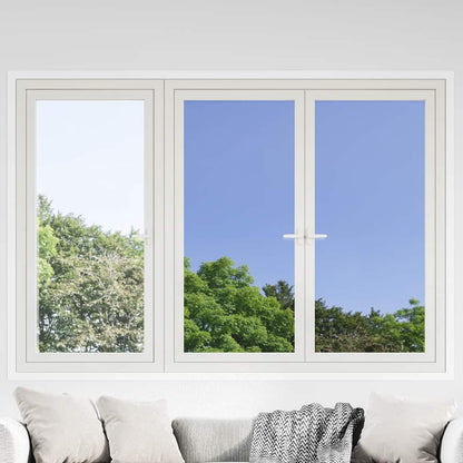 Solar Films 5 pcs Static Reflective Effect Silver PVC