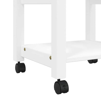 Kitchen Trolley "MONZA" 48x40x88,5 cm Solid Wood Pine