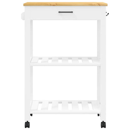 Kitchen Trolley "MONZA" 60x40x88,5 cm Solid Wood Pine