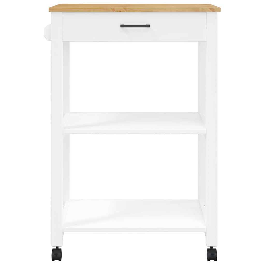 Kitchen Trolley "MONZA" 60x40x88,5 cm Solid Wood Pine