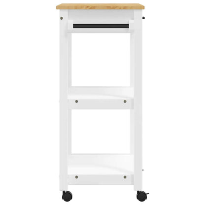 Kitchen Trolley "MONZA" 60x40x88,5 cm Solid Wood Pine