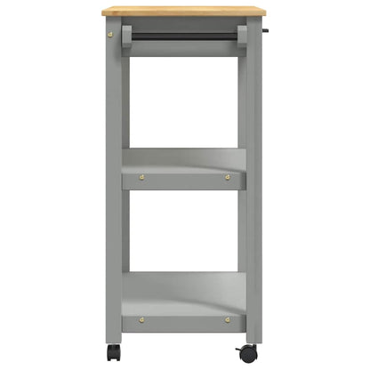 Kitchen Trolley "MONZA" 84x40x88,5 cm Solid Wood Pine