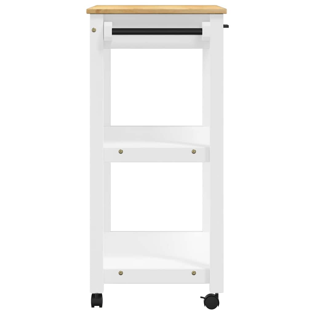 Kitchen Trolley "MONZA" 84x40x88,5 cm Solid Wood Pine