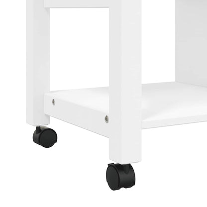 Kitchen Trolley MONZA 33.1"x15.7"x34.8" Solid Wood Pine
