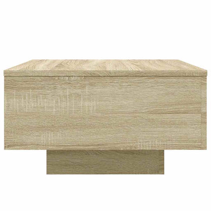 Coffee Table Sonoma Oak 55x55x31 cm Engineered Wood