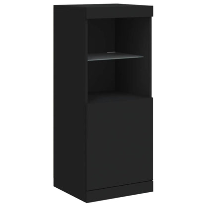 Sideboard | Black | Engineered wood, Glass | Medium | Sideboard