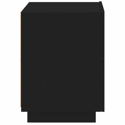 Bedside Cabinet | Black | Engineered wood | Medium | Modern
