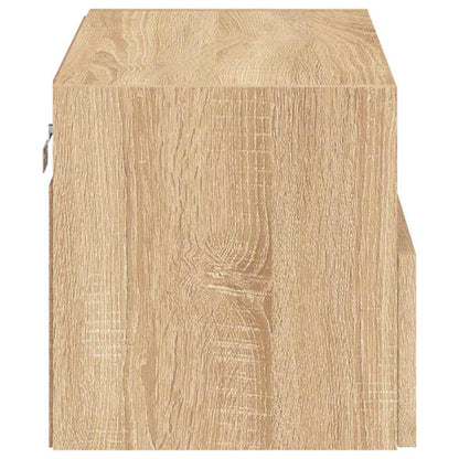 TV Wall Cabinet Sonoma Oak 60x30x30 cm Engineered Wood