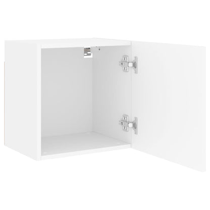TV Wall Cabinet White 40.5x30x40 cm Engineered Wood