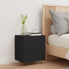 TV Wall Cabinet Black 40.5x30x40 cm Engineered Wood