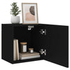 TV Wall Cabinet Black 40.5x30x40 cm Engineered Wood