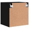 TV Wall Cabinet Black 40.5x30x40 cm Engineered Wood