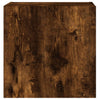 TV Wall Cabinets 2 pcs Smoked Oak 40.5x30x40 cm Engineered Wood