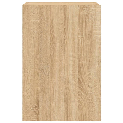 TV Wall Cabinet Sonoma Oak 40.5x30x60 cm Engineered Wood