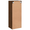 TV Wall Cabinet Brown Oak 40.5x30x102 cm Engineered Wood