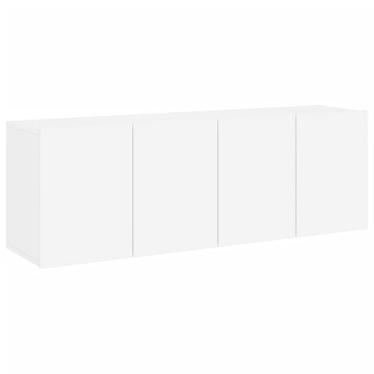 TV Cabinets Wall-mounted 2 pcs White 60x30x41 cm