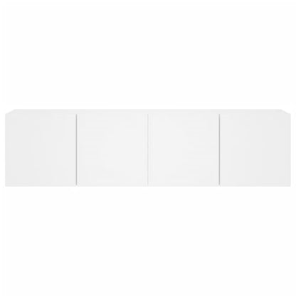 TV Cabinets Wall-mounted 2 pcs White 80x30x41 cm