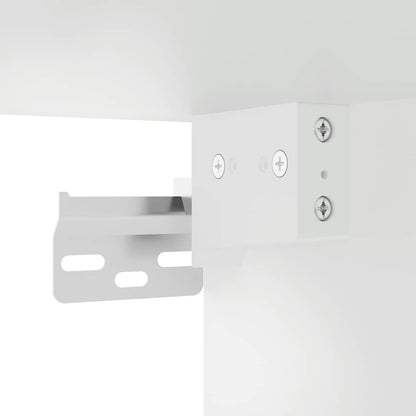 2 Piece Wall-mounted TV Cabinet Set White 80x30x41 cm