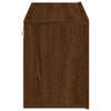 TV Cabinet Wall-mounted Brown Oak 80x30x41 cm
