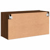 TV Cabinet Wall-mounted Brown Oak 80x30x41 cm