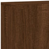 TV Cabinet Wall-mounted Brown Oak 80x30x41 cm