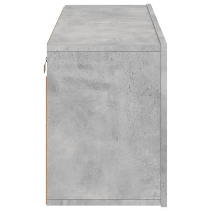 vidaXL TV Cabinet Concrete Grey Engineered Wood