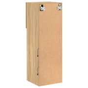 TV Cabinet with LED Lights Sonoma Oak 30.5x30x90 cm