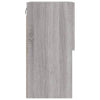 TV Cabinets with LED Lights 2 pcs Grey Sonoma 40.5x30x60 cm