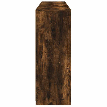 Sideboard | Set of 3 | Smoked Oak | Engineered Wood, Glass | Medium