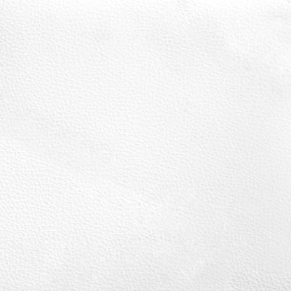 Bed Frame "Dover" White 183x213 cm Faux Leather