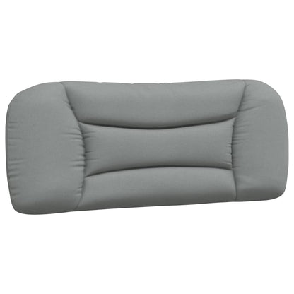 Headboard Cushion "Hvar" Light Gray 39.4" Fabric