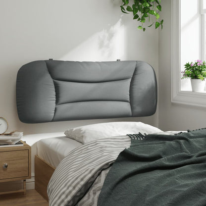 Headboard Cushion "Hvar" Light Gray 39.4" Fabric
