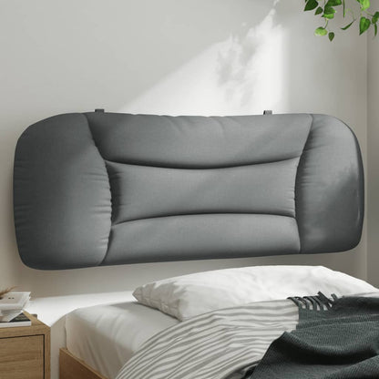 Headboard Cushion "Hvar" Light Gray 39.4" Fabric