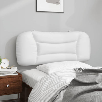 Headboard Cushion "Hvar" White 39.4" Faux Leather