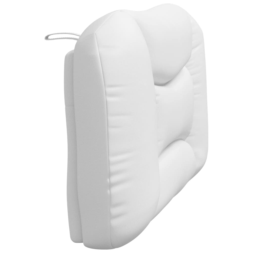 Headboard Cushion "Hvar" White 39.4" Faux Leather