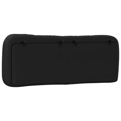 Headboard Cushion "Hvar" Black 53.9" Faux Leather