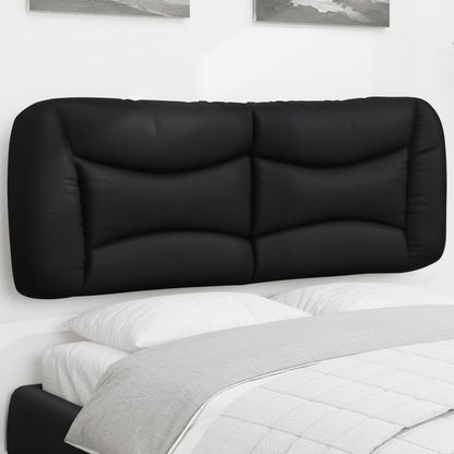 Headboard Cushion "Hvar" Black 53.9" Faux Leather