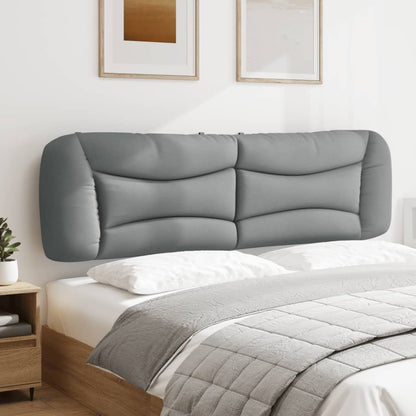 Headboard Cushion "Hvar" Light Gray 72" Fabric