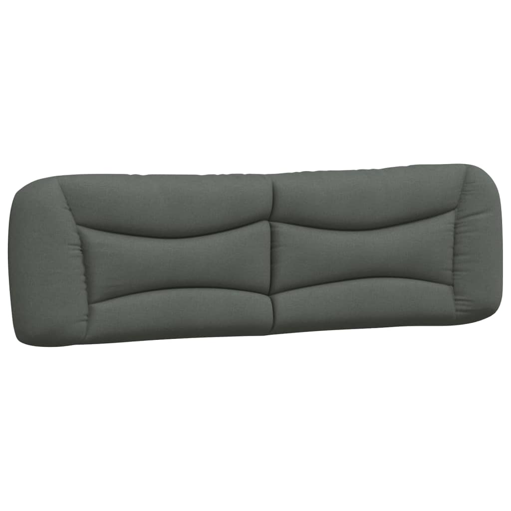 Headboard Cushion "Hvar" Dark Gray 72" Fabric